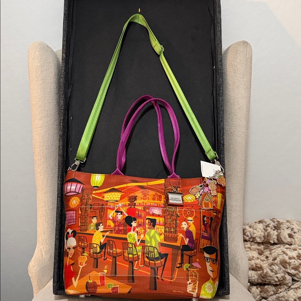 💝❤️Disney Parks Harvey’s Shag WONDERGROUND gallery.Disneys Trader Sam’s tiki 💝❤️